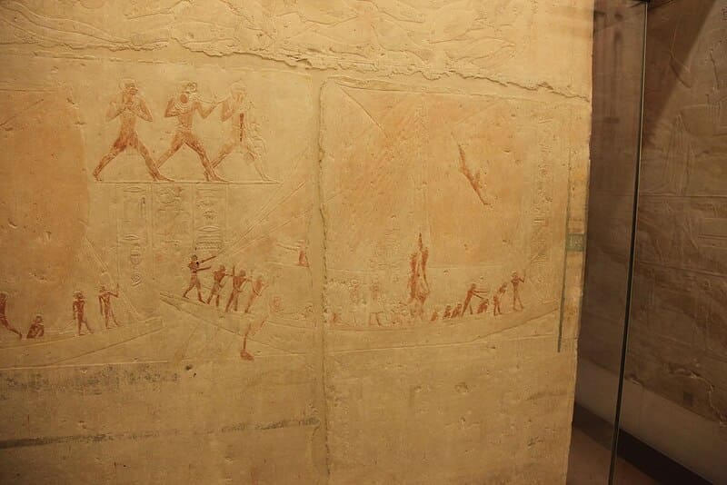 Capilla de la mastaba de Akhethotep - Egipto en el Louvre