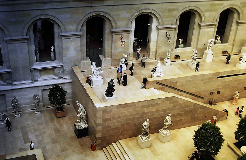 Louvre interior